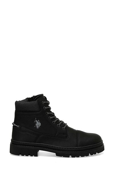 U.S. Polo Assn. Tate 4Pr Black Men's Biker Boots