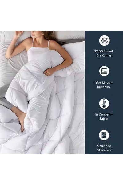 Prime Sleeks Microsoft Double Quilt, 100% Cotton Fabric, 195X215 cm