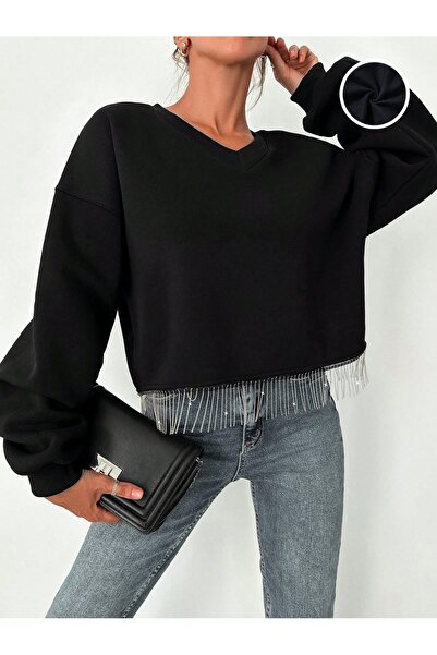 onlymoon ΓΥΝΑΙΚΕΙΑ ΡΟΥΧΑ ΜΑΥΡΟ ΦΟΥΤΕΡ ΜΕ ΛΕΠΤΟΜΕΡΗ ΑΛΥΣΙΔΑ, ΜΠΛΟΥΖΑ