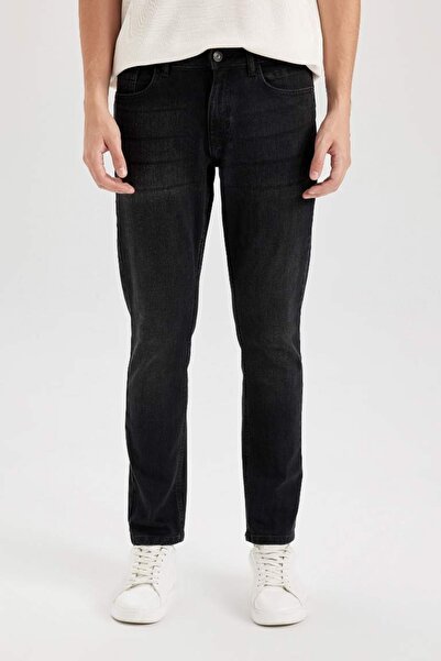 DeFacto Ανδρικό τζιν παντελόνι R8788az/nm40 Μαύρο