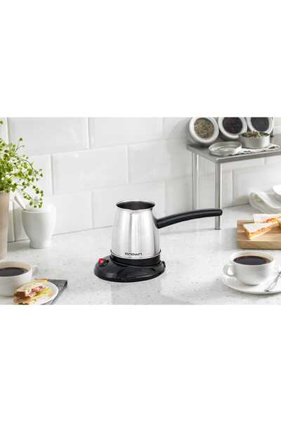 Onetick Kablosuz Elektrikli Çelik Cezve Kahve Makinesi