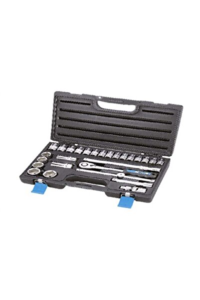 INDUSTRO 1/2" Six Corner Socket Set 27 Pieces
