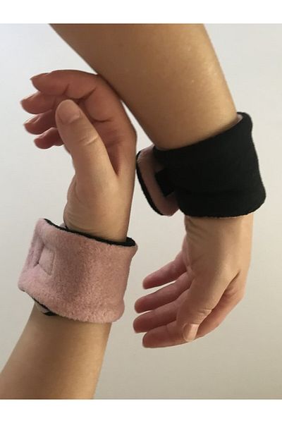 Bonvii Int Polar Two Sided Sports Spa Face Wash Wristband - Velcro Band and Double Armband