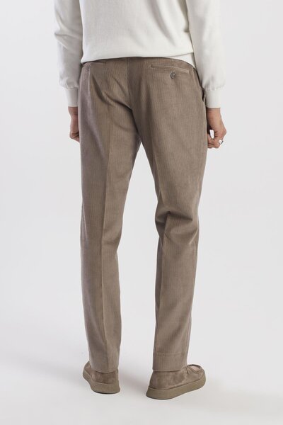 Jakamen Mink Regular Fit 100% Cotton Velvet Trousers