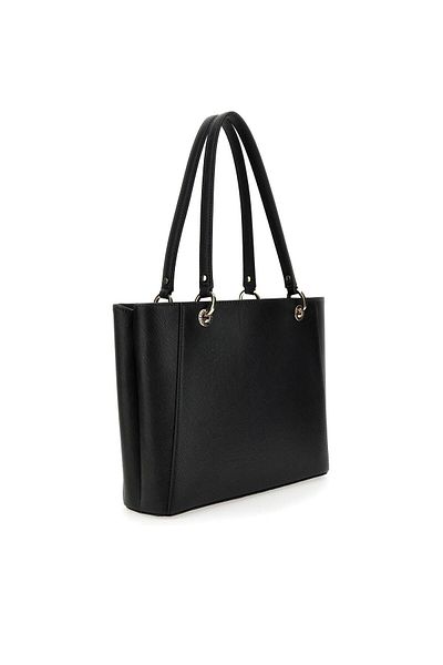 Guess Women's Brand Logo Shoulder Strap Black Shoulder Bag Hwzg78 79250-Bla