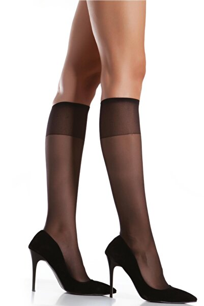 Doremi 2 Pack Lycra 15 Denim Knee Socks