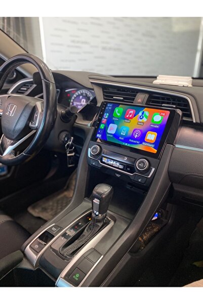 NAVECRON HONDA CIVIC FC5 2016-21 Uyumlu ANDROID MULTİMEDYA GERÇEK 2/32 KABLOSUZ CARPLAY GERİ GÖRÜŞ KAMERALI