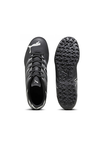 Puma Attacanto Tt Erkek Halı Saha Ayakkabısı Futbol Ayakkabısı Siyah