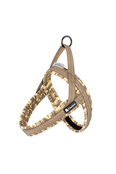 True Love Camo Brown Dog Chest Collar