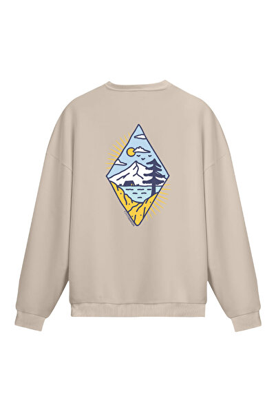 Mounte Bianca Unisex Uno - Obična majica sa kapuljačom