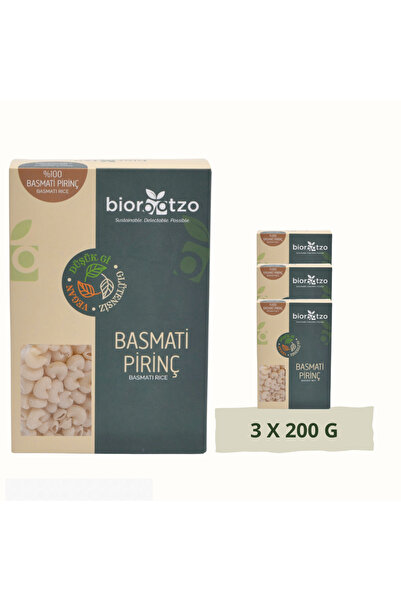 Biorootzo Artizan Bronz Kalıp Glütensiz Vegan Basmati Pirinç Pipe Rigate Mant...