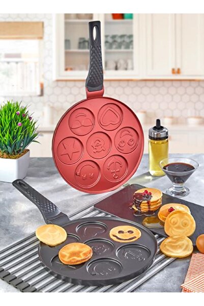 Cosiness Emoji Cast Pancake Pan 26 cm