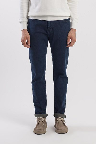 Jakamen Χακί Comfort Fit Βαμβακερό τζιν παντελόνι
