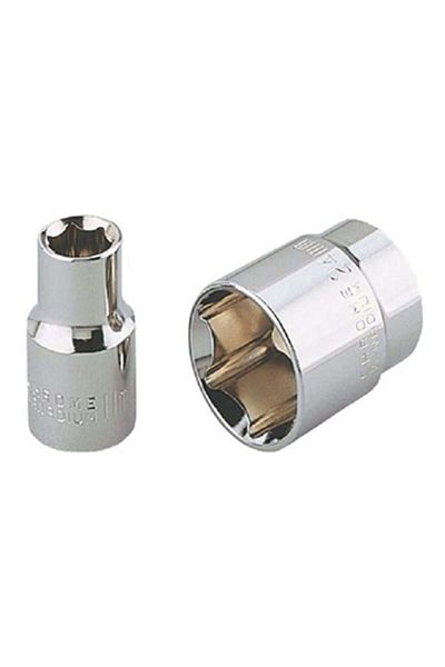 INDUSTRO 1/4" 11mm Six Corner Plug