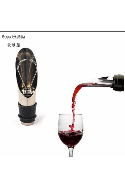 hediyeconcepti 3Pcs Wine Bottle Gift Set Bottle Opener Drip Ring Wine Pourer Wine Accessories Set