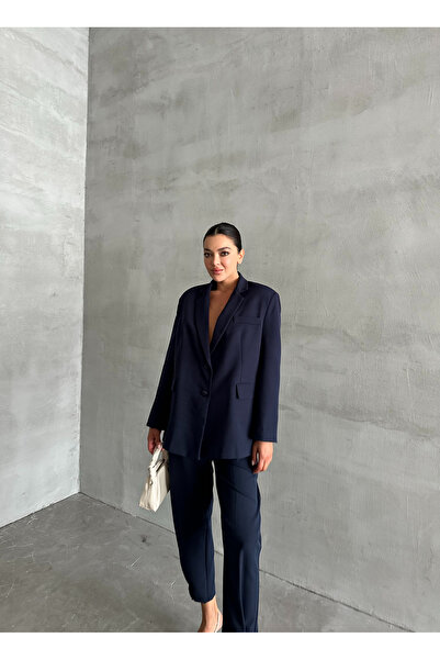 Laluvia Sötétkék Washington Blazer dzseki