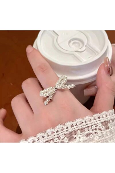 Shiklik MODA خاتم فيونيكي مع اللؤلؤ الذي سيعزز أناقتك