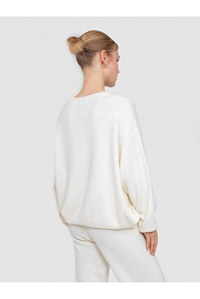 Serianno Yün Ve Kaşmir Karışımlı Bisiklet Yaka Kazak Kzk6442kemık