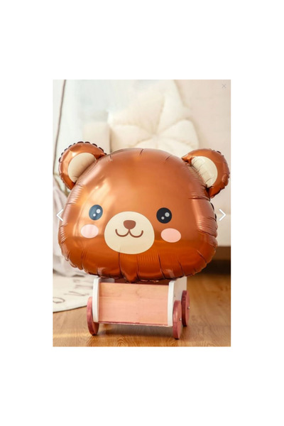 Bp Bizden Pastacılık Bear Head Foil Balloon