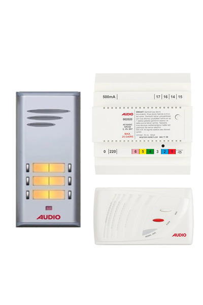 AUDİO Audio 6 Daire 1012 Görüntüsüz Sesli Diafon