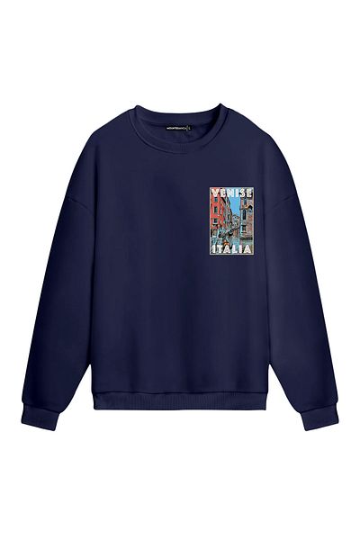 Mounte Bianca Unisex Venise - Κανονικό φούτερ