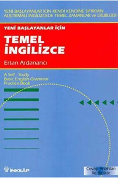 İnkılap Kitabevi Yeni Başlayanlar için Temel İngilizce Ertan Ardanancı Kitabı...