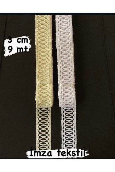 Butik Kolber Güpür imza Tekstil ara Güpür top 9 metre kolber