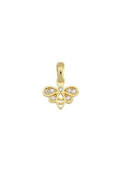 GOLDKUPE 14 Ayar Arı Altın Kolye Ucu 0,62 gr