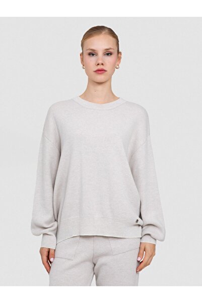 Serianno Yün Ve Kaşmir Karışımlı Bisiklet Yaka Kazak Kzk6442tas