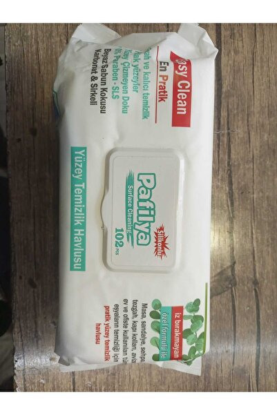 Pafilya YÜZEY TEMIZLEME HAVLUSU 102Lİ BEYAZ SABUNLU