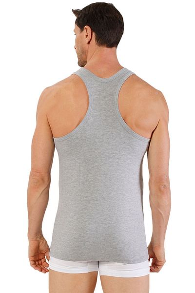 ÖZKAN underwear Özkan 0267 Men's Cotton Lycra Single Jersey Flexible Comfortable Back Cross Athlete Rambo Athlete