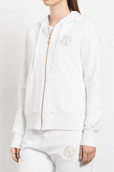 VERSACE JEANS COUTURE Kadın Sweatshirt BeyazAltın