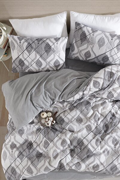 Zeynep Tekstil Double Cotton Duvet Cover and Pillow Set - Without Trouble