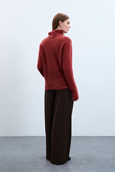 Serianno Balıkçı Yaka Mohair ve Yün Karışımlı Kazak