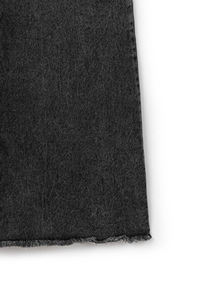 praye تنورة الدنيم الطويلة الملونة المدخنة