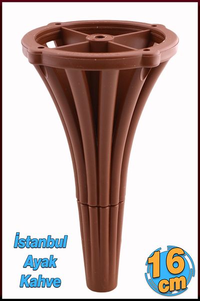 Badem10 Istanbul 16 cm Mobilier Maro Consolă Canapea Fotoliu Unitate TV Picior de bază Picior de masă de cafea