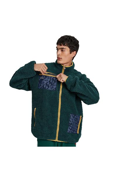 Ellesse Green Em064 Model Jacket