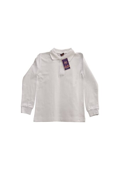 Limoon Polo ovratnik Pamuk paket dugih rukava, školska majica za decu/mladost