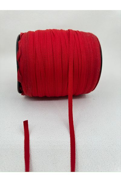 paşateks since 1995 şekil 5 Meters Red Grosgrain Ribbon - 5 mm