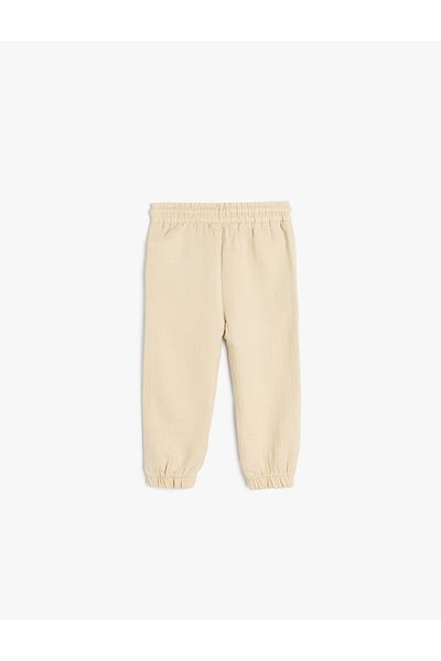 Koton Kalhoty Jogger se zavazováním v pase - Elastická kapsa