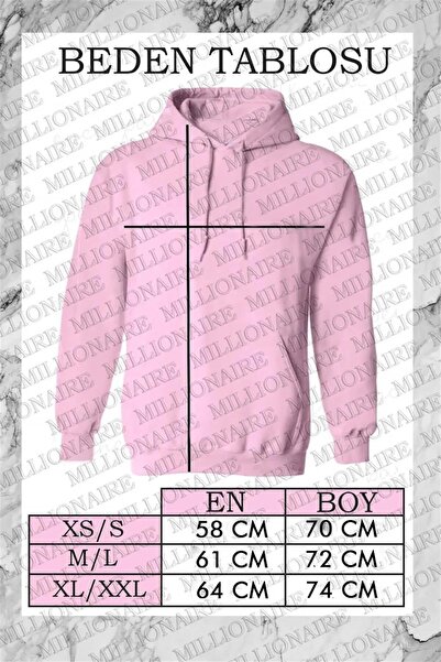 Millionaire Women's Pink Cherries Printed 0 Crew Neck Oversize Loose Loose Cut Fleece Sweatshirt