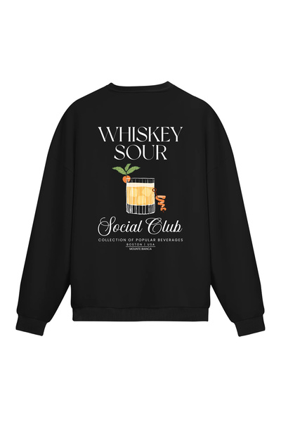 Mounte Bianca Unisex Whiskey Sour - Regular Sweatshirt