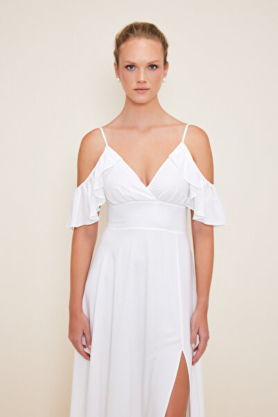 Love My Body V Yaka Elbise