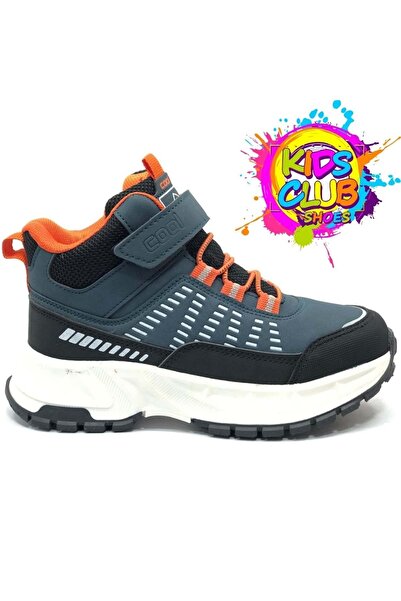 KCMN Cool Tiger Ortopedik Kaymaz Taban Unisex Çocuk Bot MAVİ