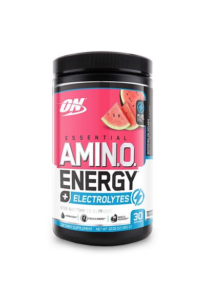 Optimum Nutrition Essential Amino Energy + Electrolytes, Watermelon, 30