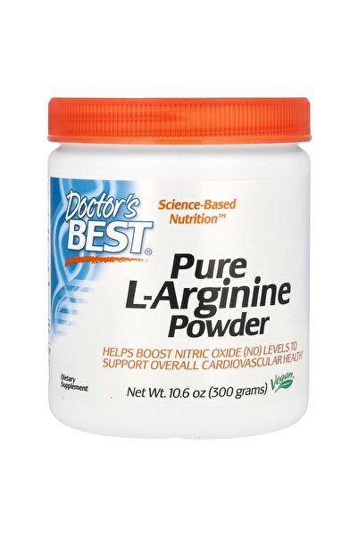 Doctor's Best مسحوق الأرجينين النقي، 300 جرام