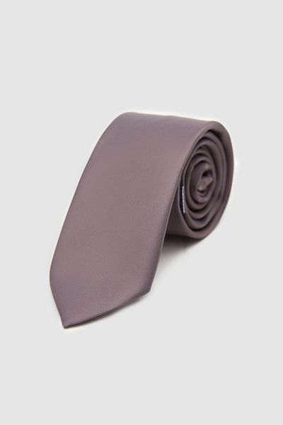 D'S Damat Szürke sima 5,5 cm-es nyakkendő