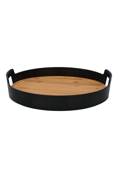 Felli Serving Tray With Round Bamboo Board
