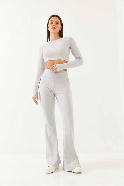 Bianco Lucci Дамски рапорт Испански крак Flip Top and Bottom Set 60251909