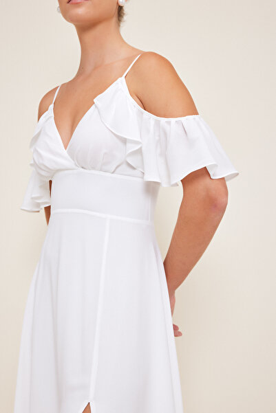 Love My Body V Yaka Elbise